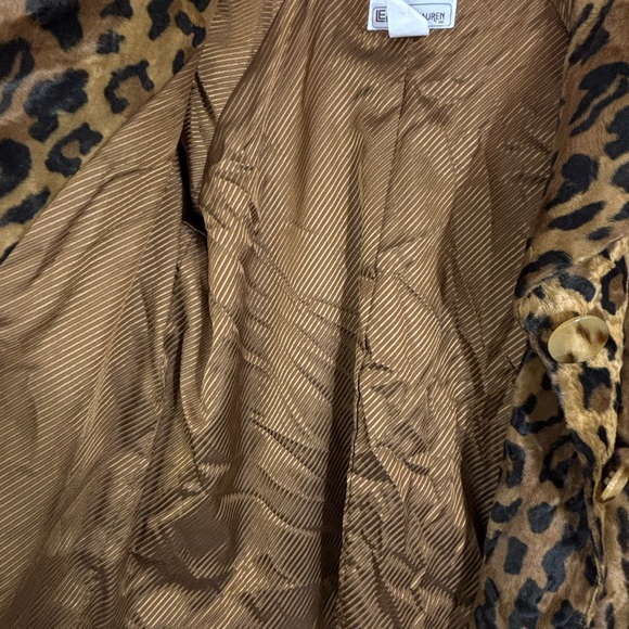 Vintage Elliott Lauren Leopard Print Jacket - Picture 6 of 7